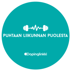 Puhtaan liikunnan puolesta. Dopinglinkki (logo)